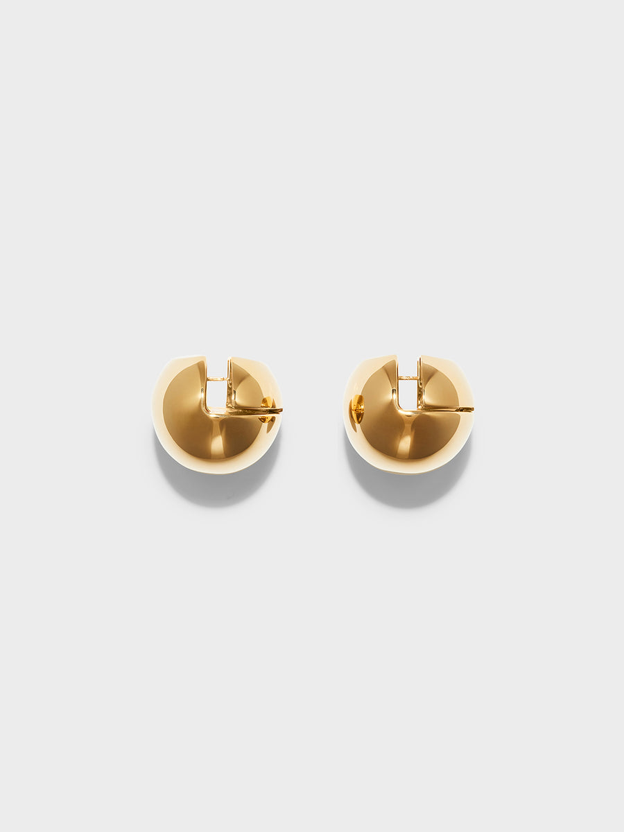 Alice Large 18kt Gold-Plated Earrings