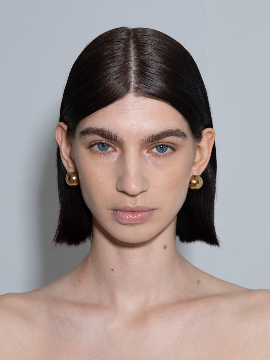 Alice Medium 18kt Gold-Plated Earrings