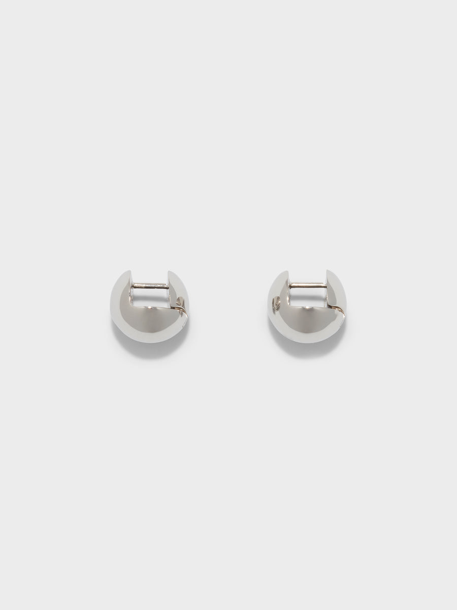 Alice Small Palladium-Plated Earrings