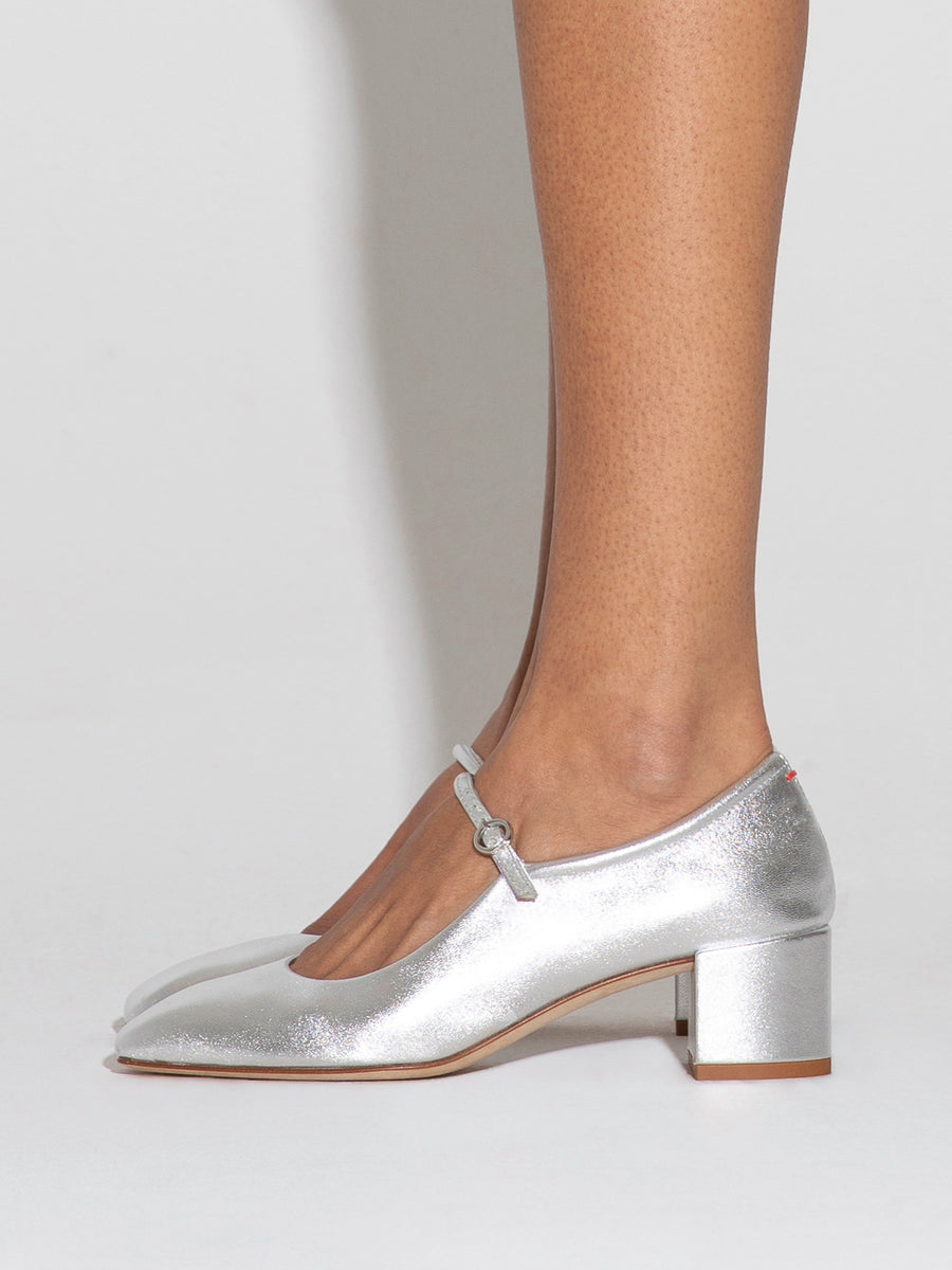 Aline Leather Mary-Jane Pumps