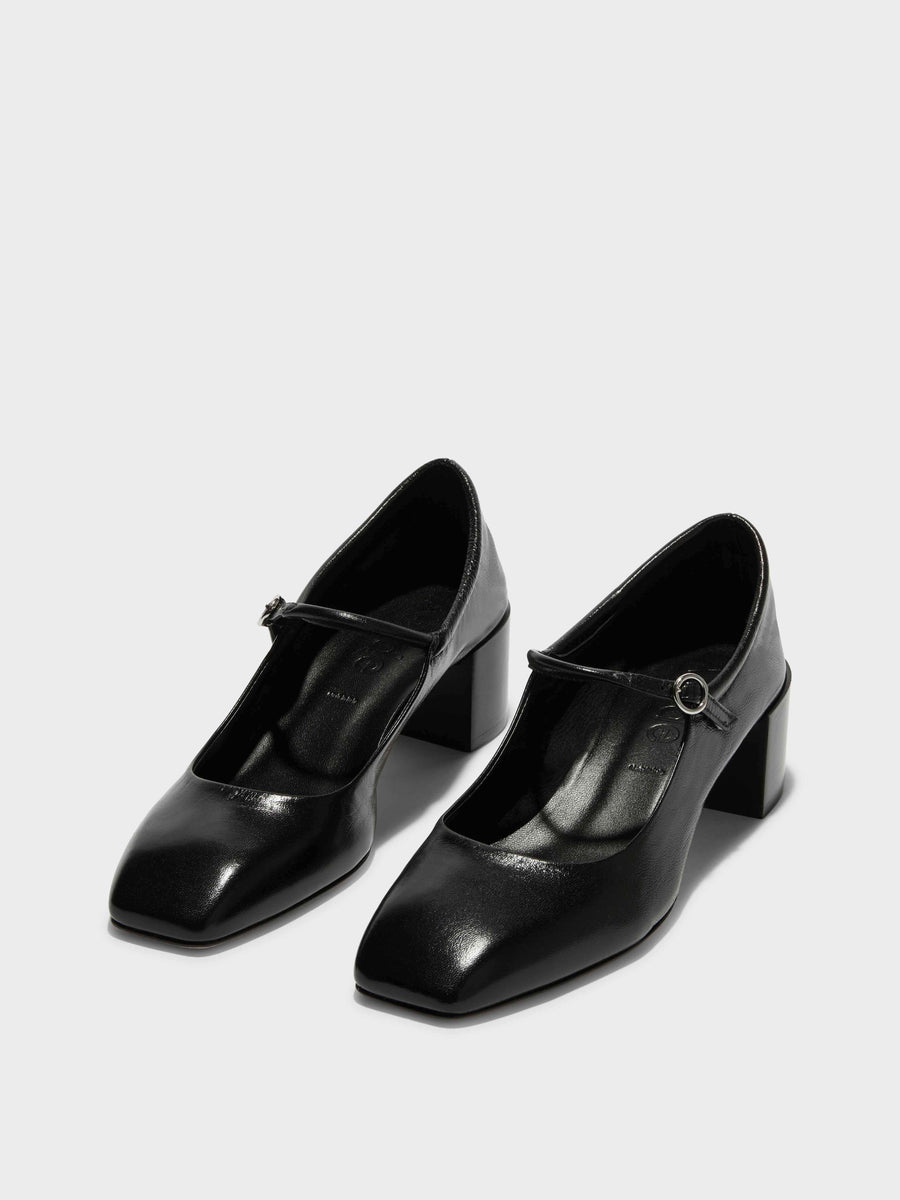 Aline Leather Mary-Jane Pumps