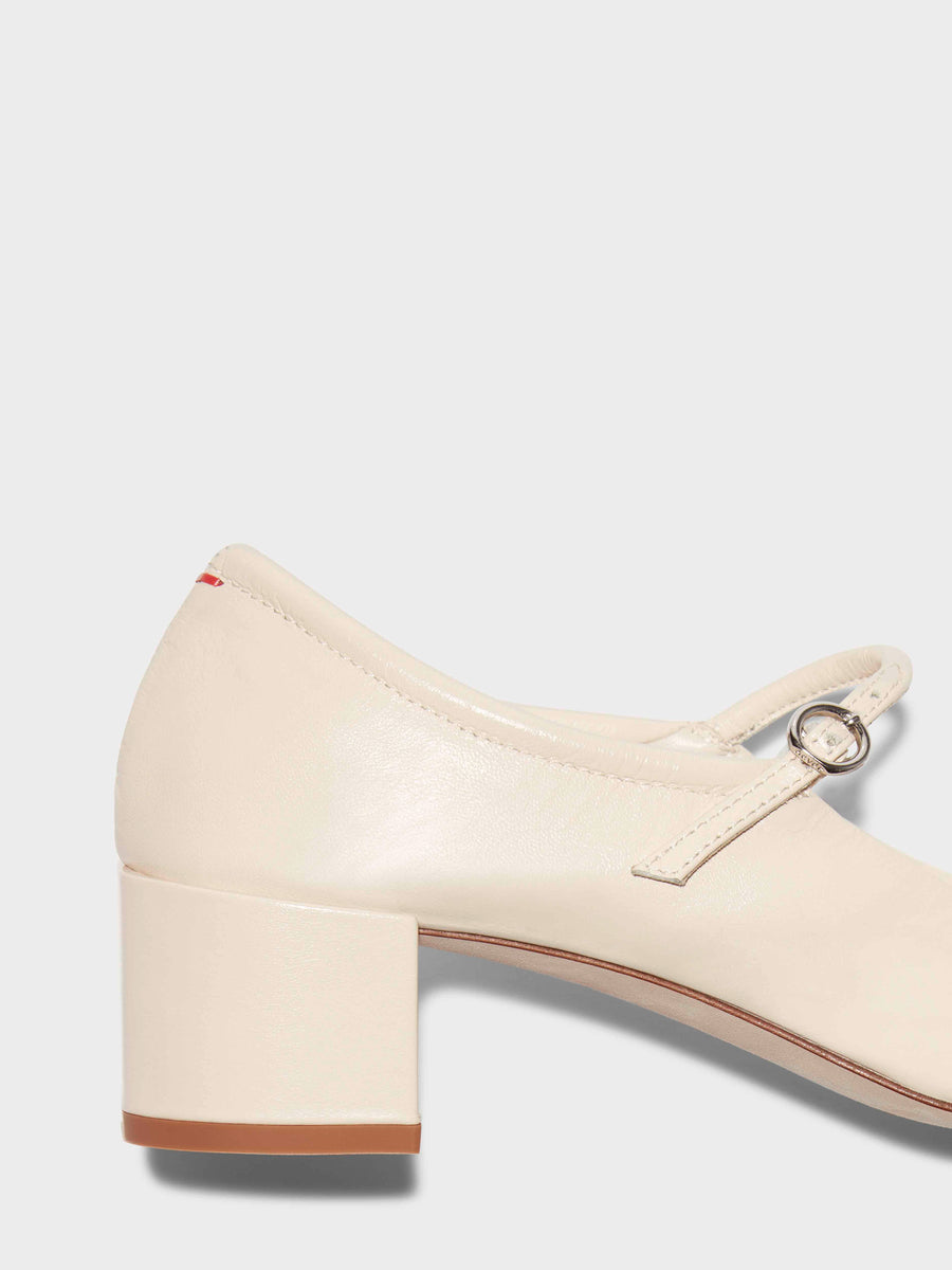 Aline Leather Mary-Jane Pumps