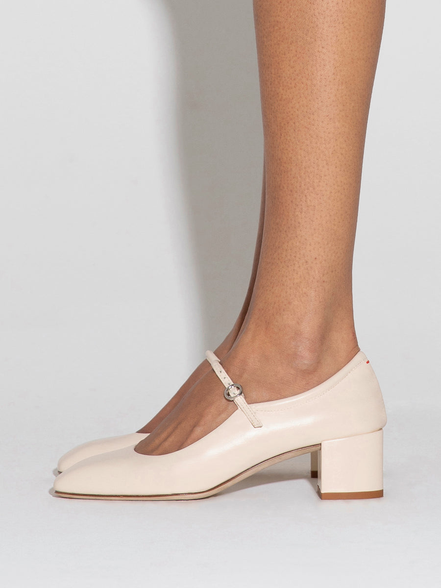 Aline Leather Mary-Jane Pumps