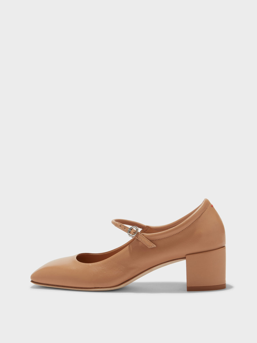 Aline Leather Mary-Jane Pumps