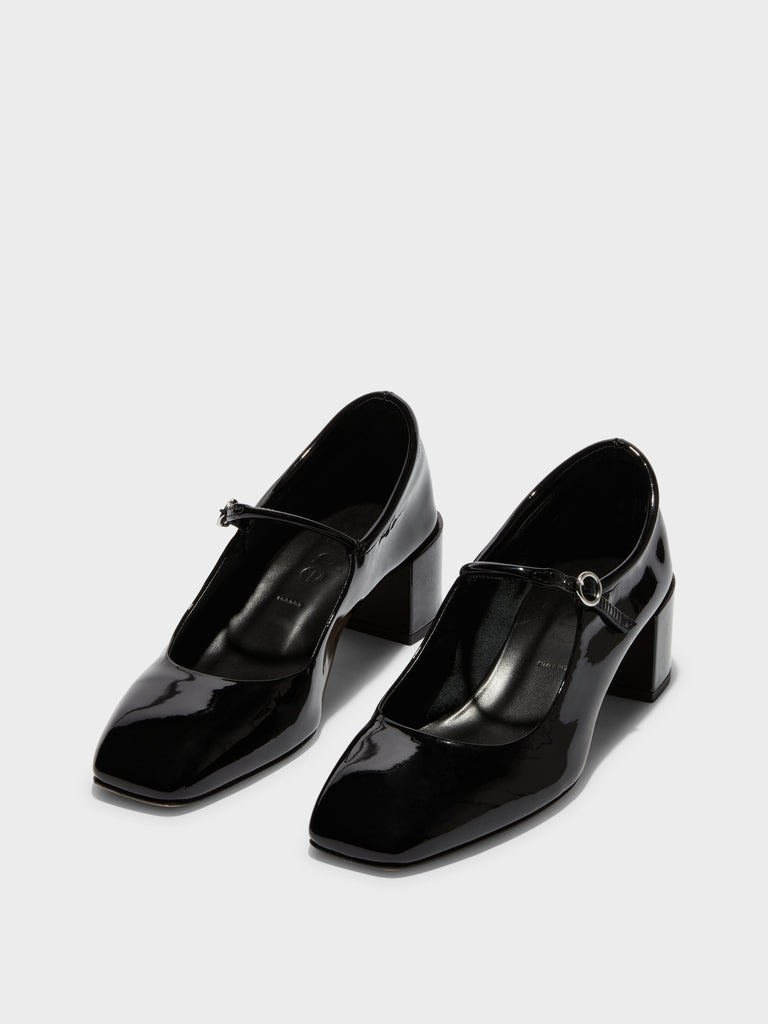 Aeyde | ALINE Black Mary Jane Pump