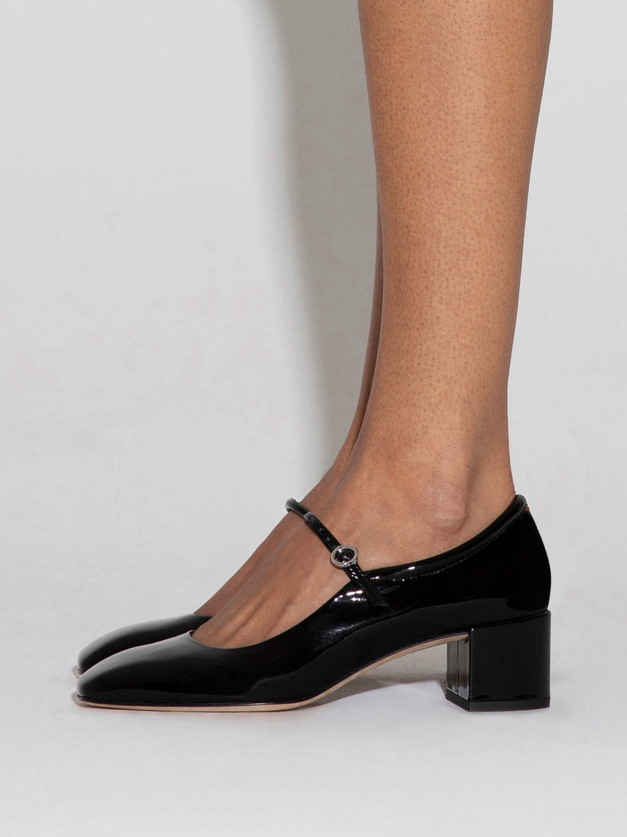 Aline Leather Mary-Jane Pumps