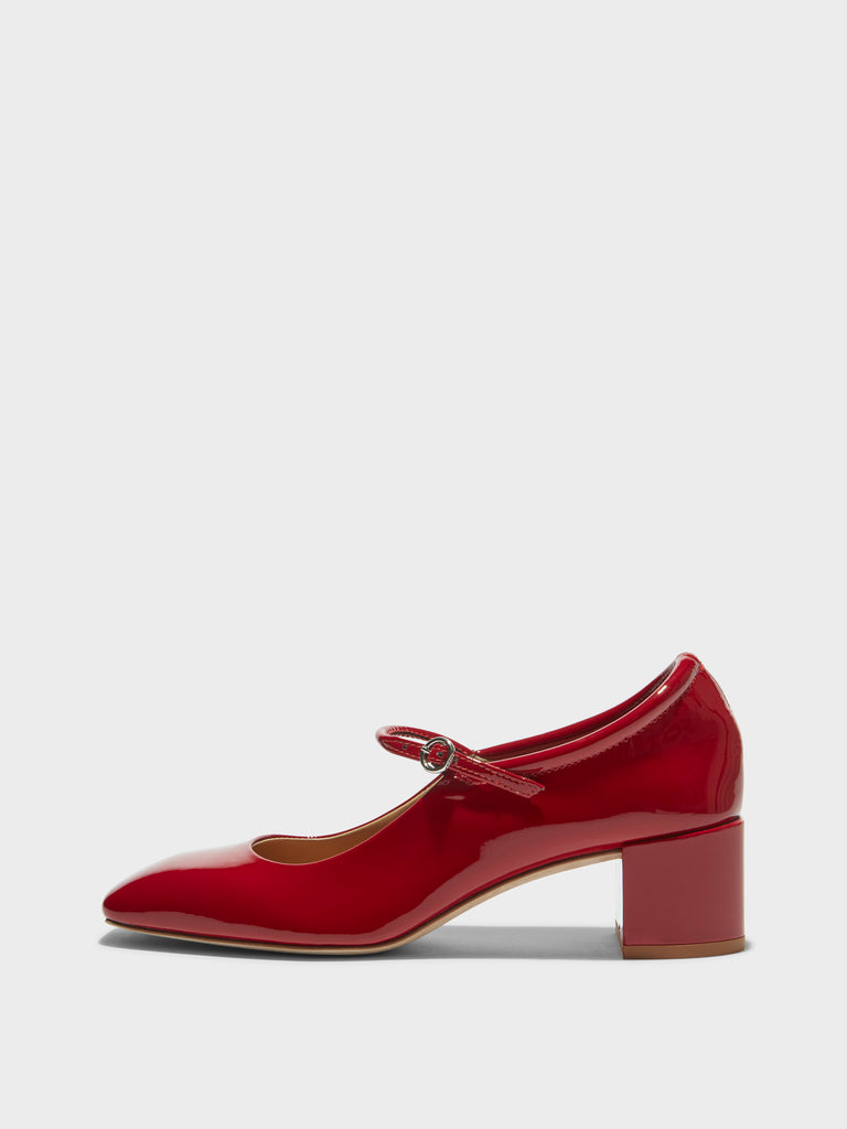 Aeyde | ALINE Cranberry Mary Jane Pump