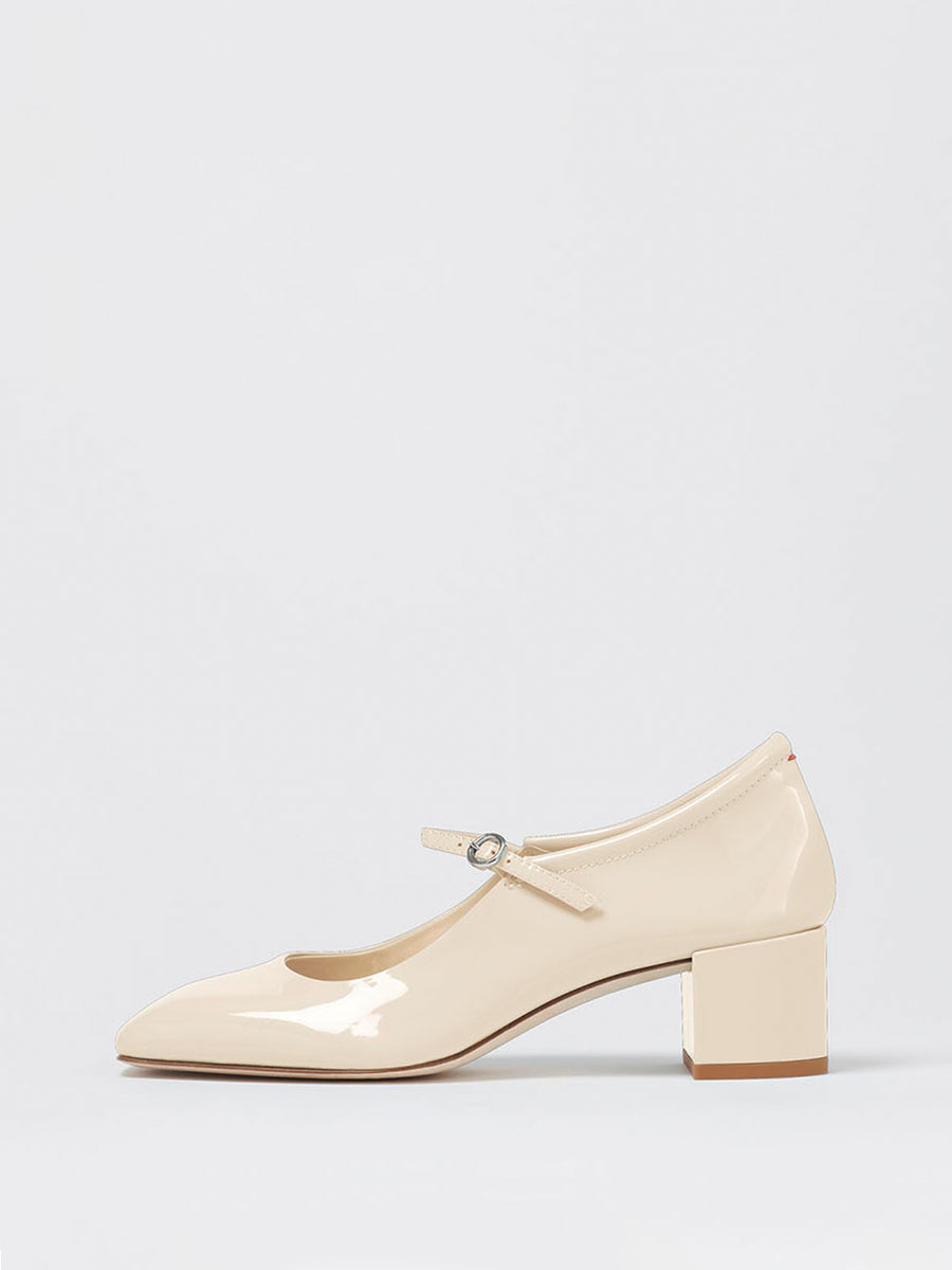 Aline Leather Mary-Jane Pumps