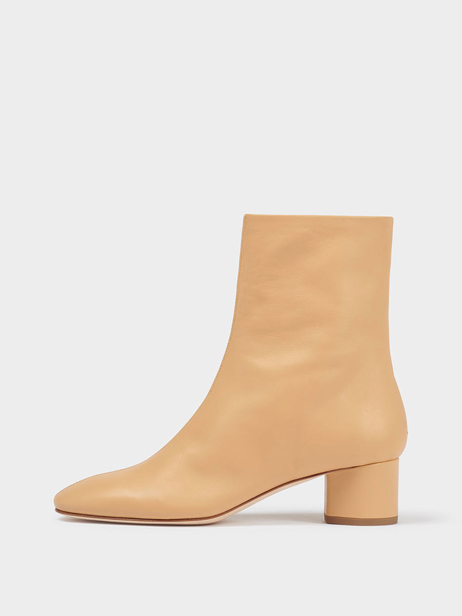 Allegra Leather Ankle Boots