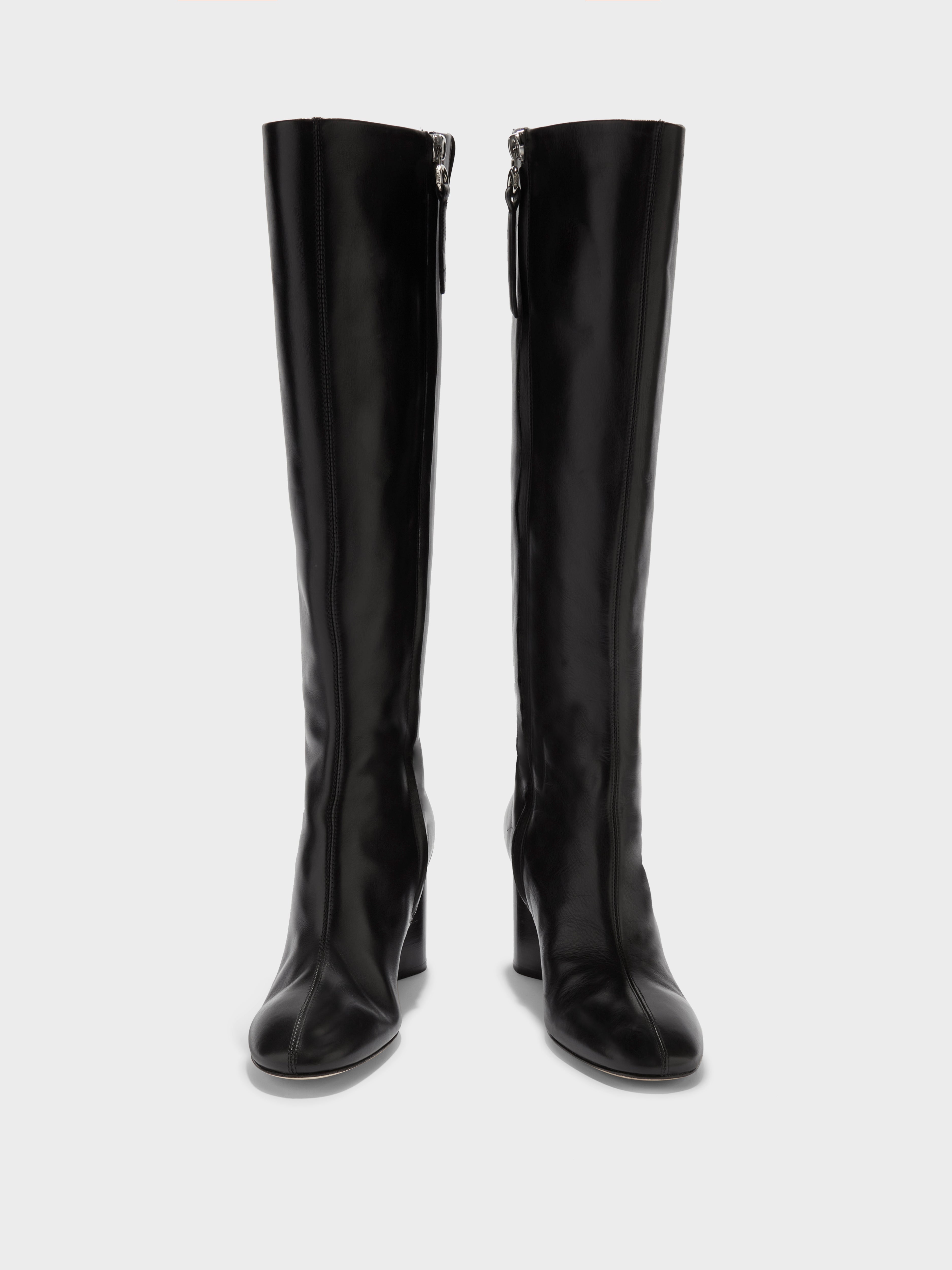 Aeyde | ARIANA Black Knee-High Boot