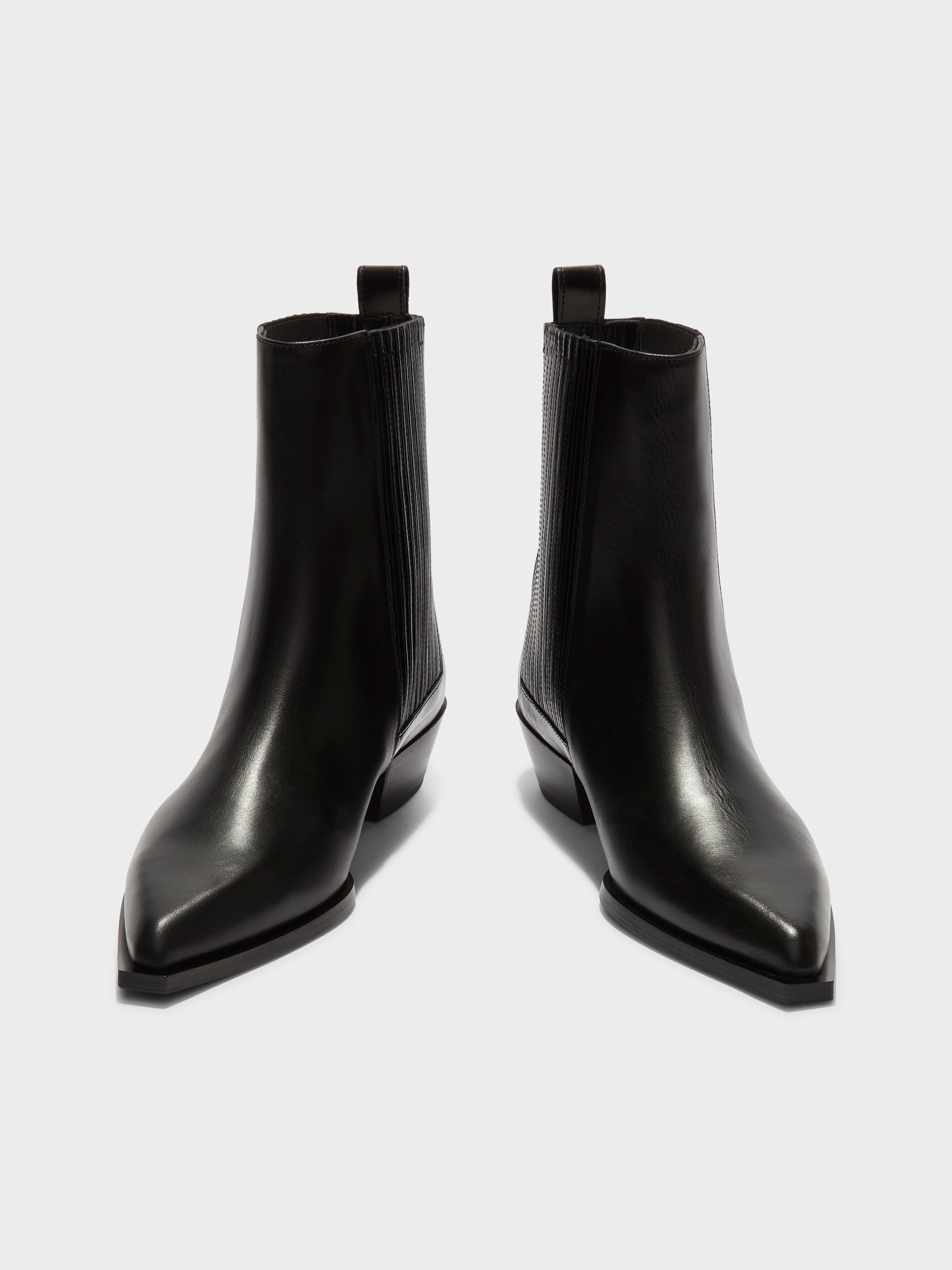 Aeyde | BELINDA Black Cowboy Boot