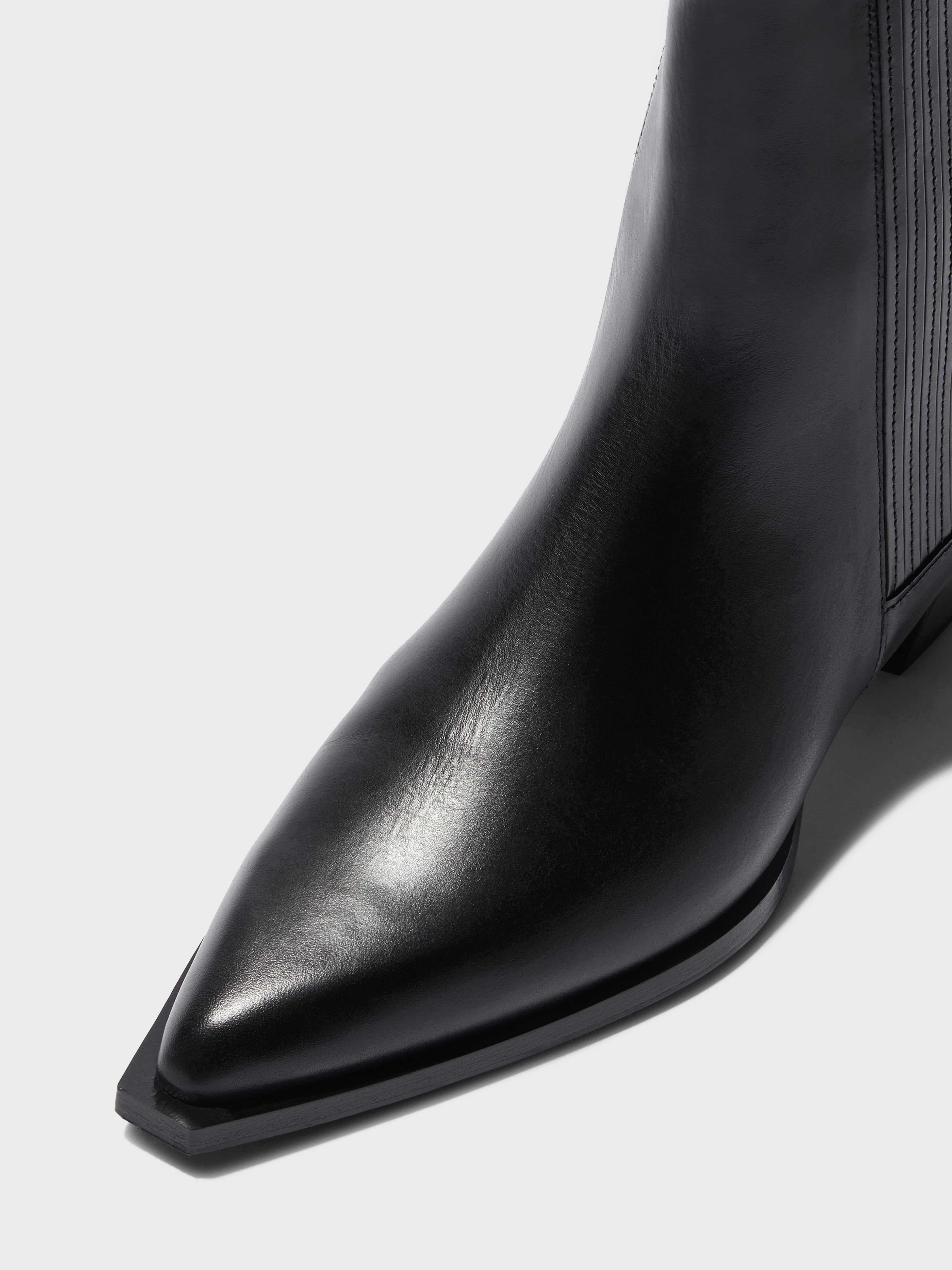 Aeyde | BELINDA Black Cowboy Boot