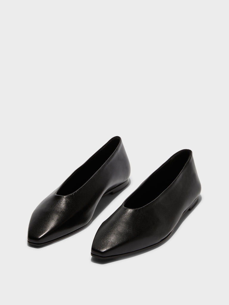 Aeyde | BETTY Black Ballet Flat