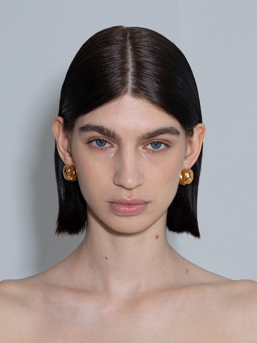 Carter 18kt Gold-Plated Hoop Earrings