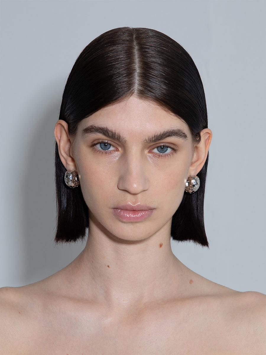 Carter Palladium-Plated Hoop Earrings