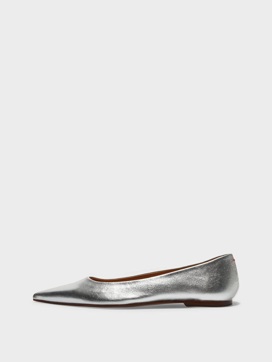 Cassy Leather Ballet Flats