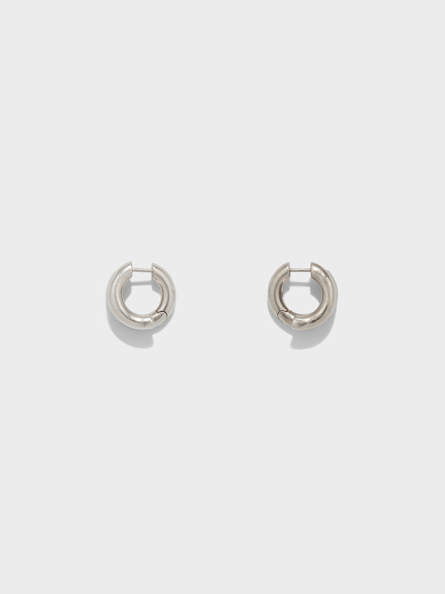 Clyde Palladium-Plated Hoop Earrings
