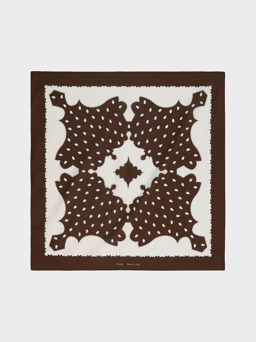 Dakota Printed Cotton Scarf