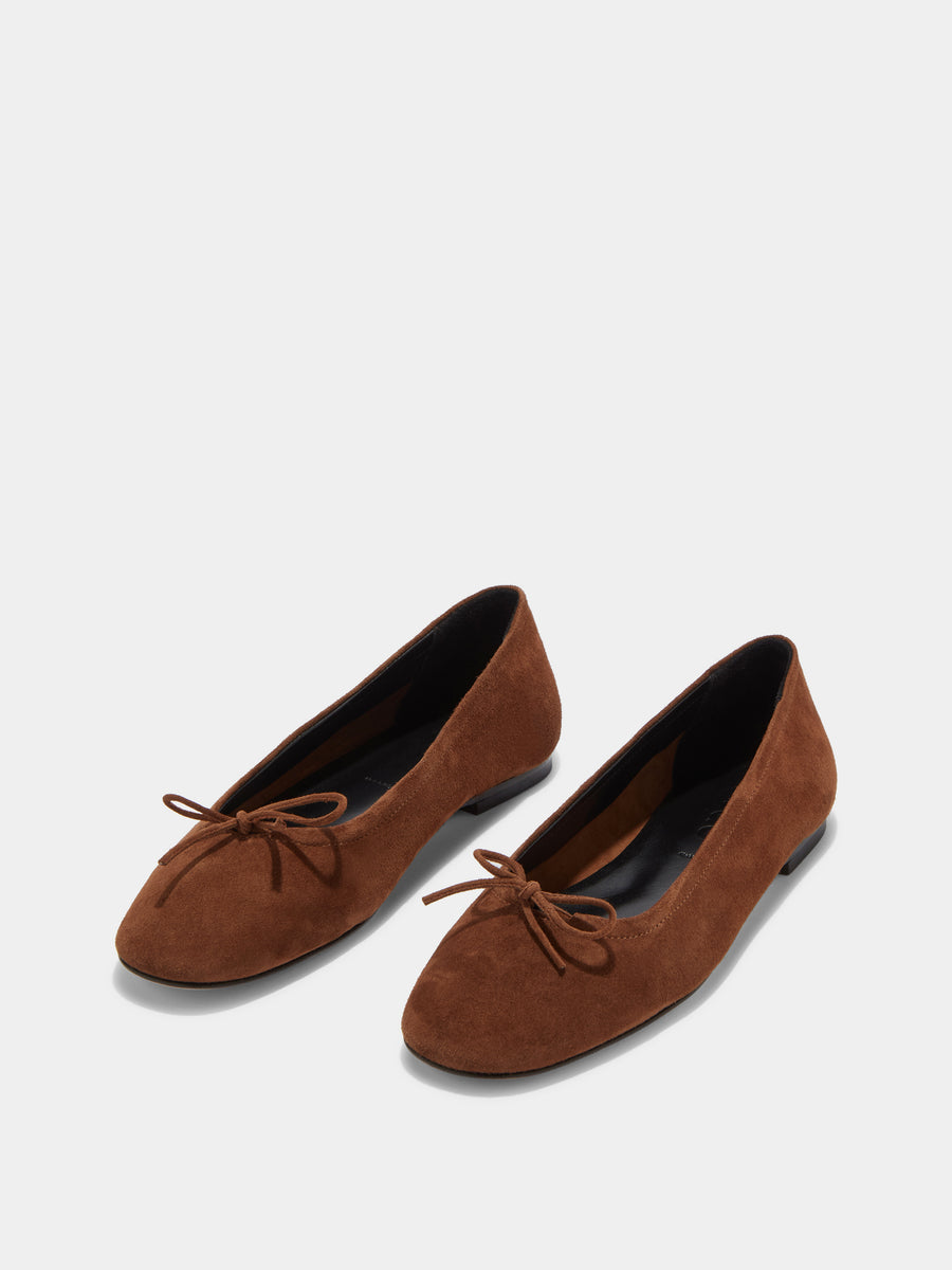 Delfina Suede Ballet Flats