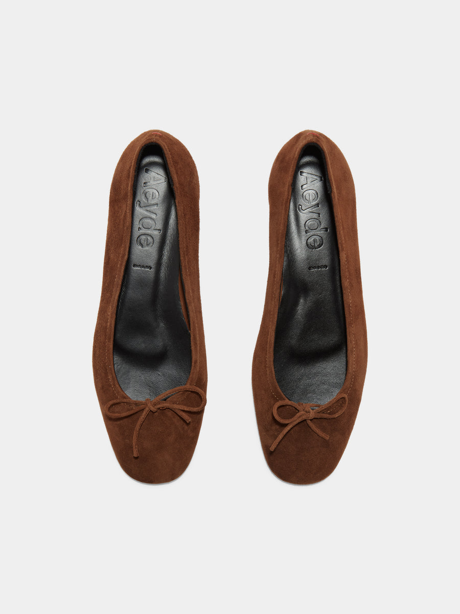 Delfina Suede Ballet Flats