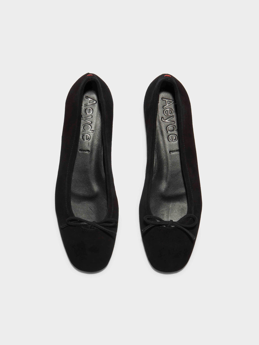 Delfina Suede Ballet Flats