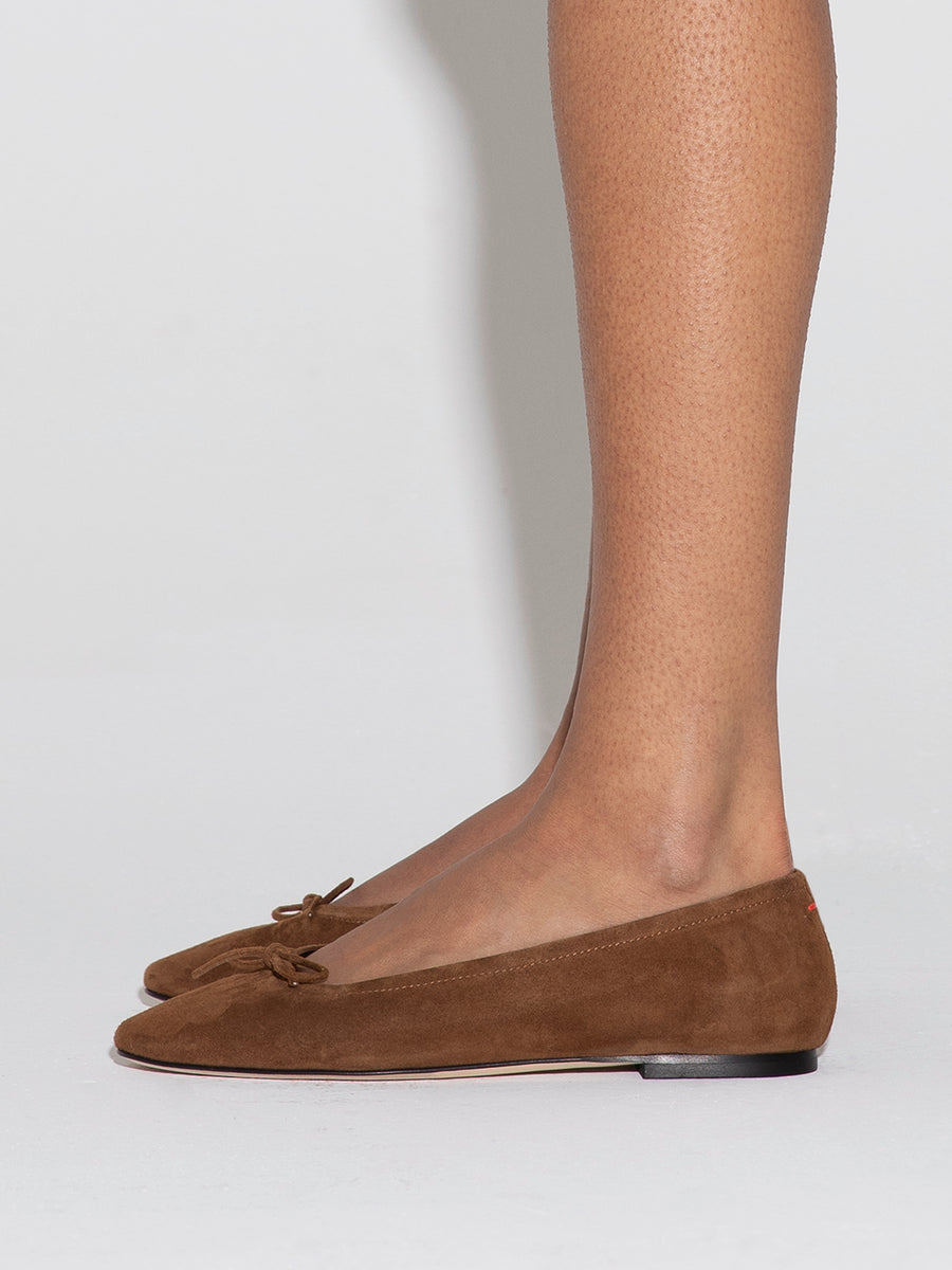 Delfina Suede Ballet Flats