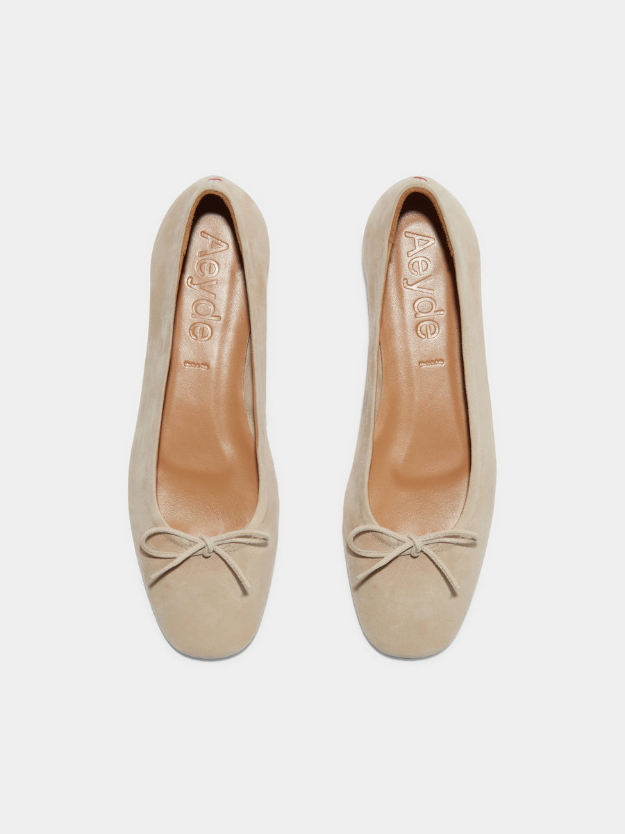 Delfina Suede Ballet Flats