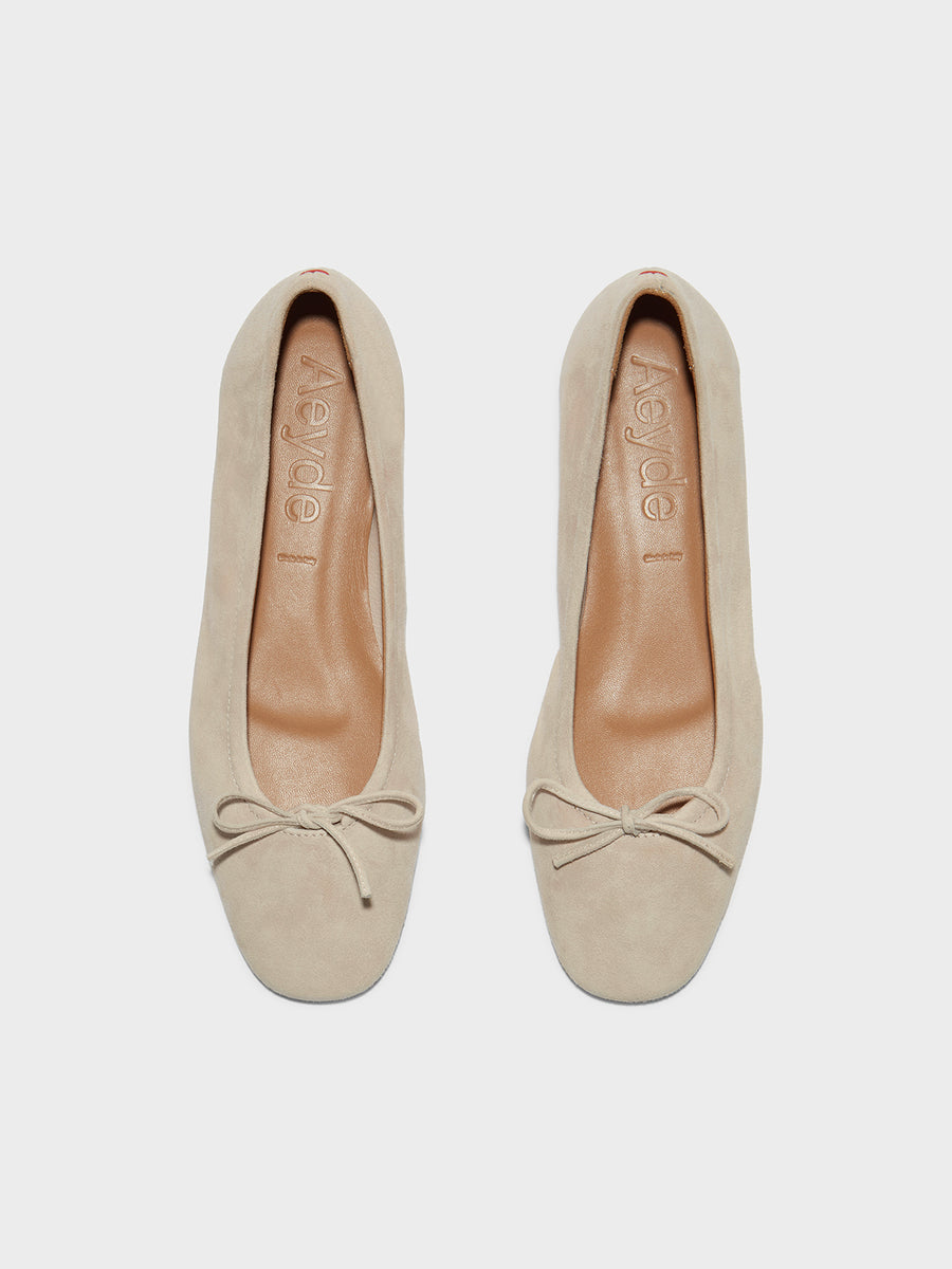 Delfina Suede Ballet Flats