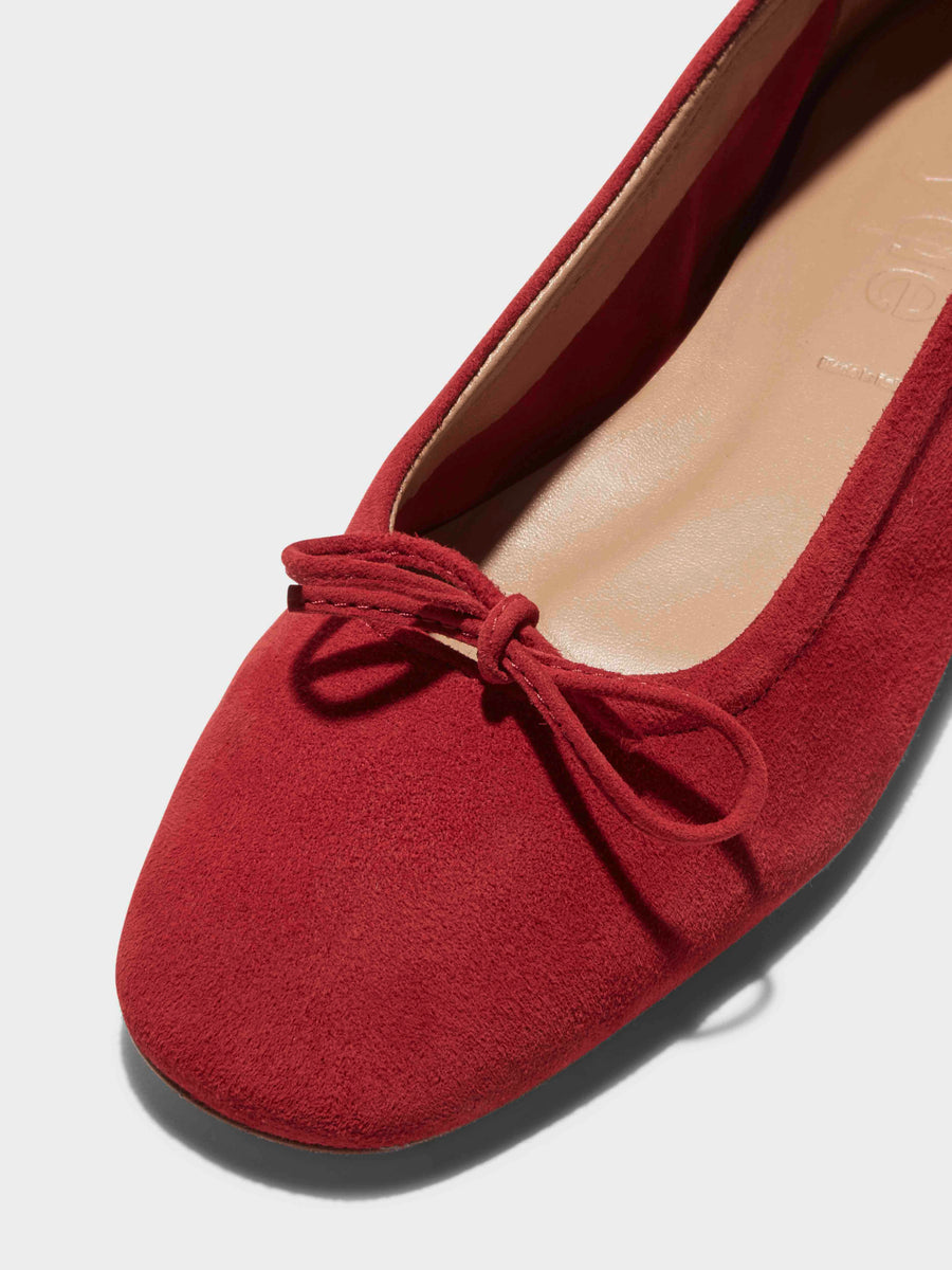 Delfina Suede Ballet Flats