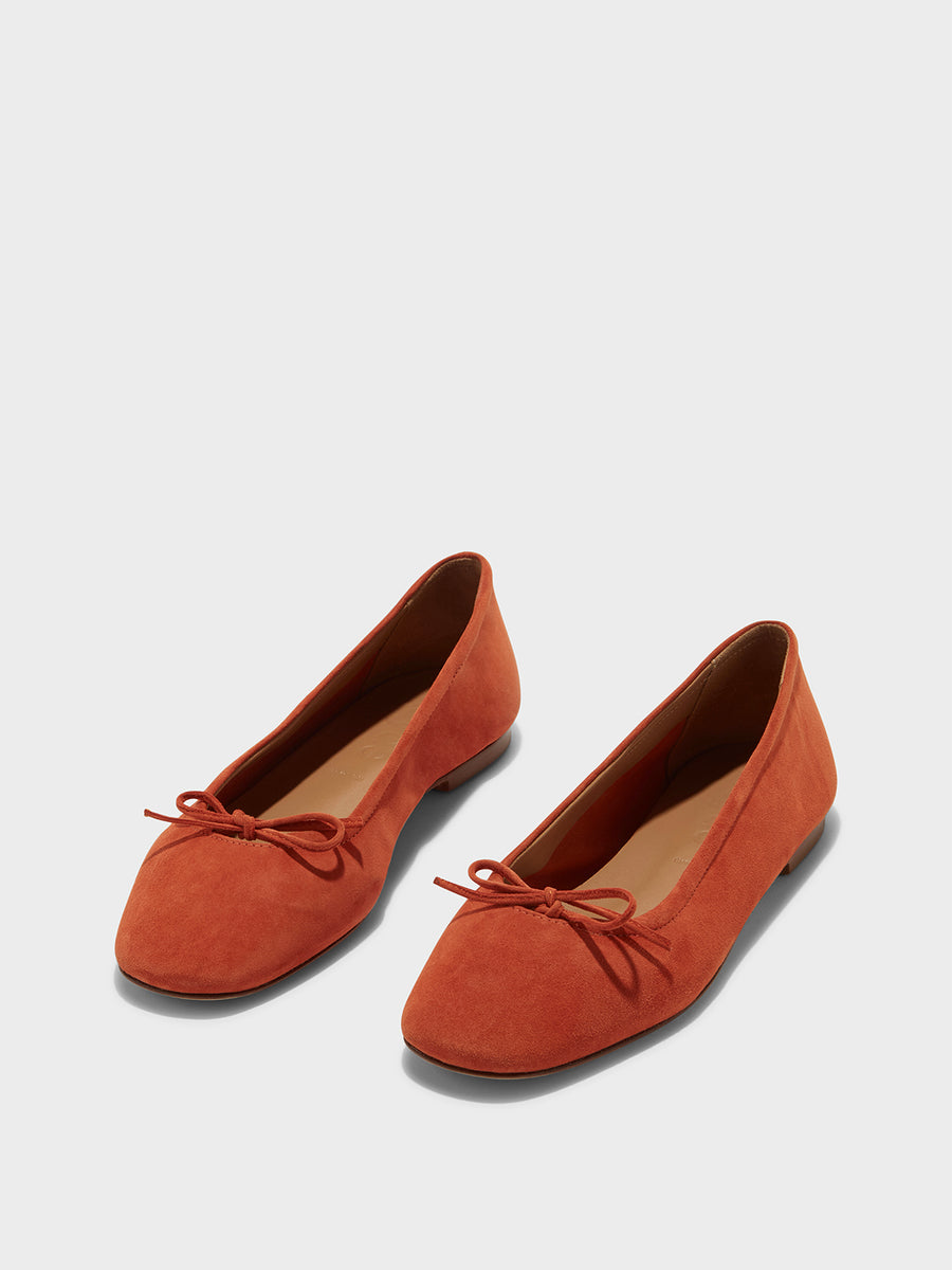 Delfina Suede Ballet Flats