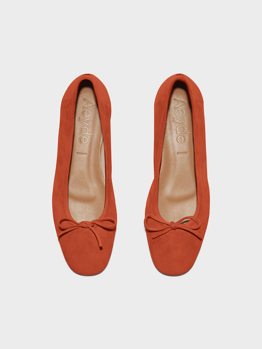 Delfina Suede Ballet Flats