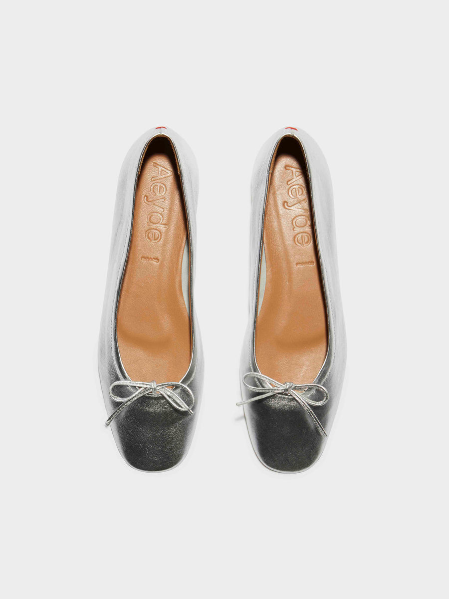 Delfina Leather Ballet Flats