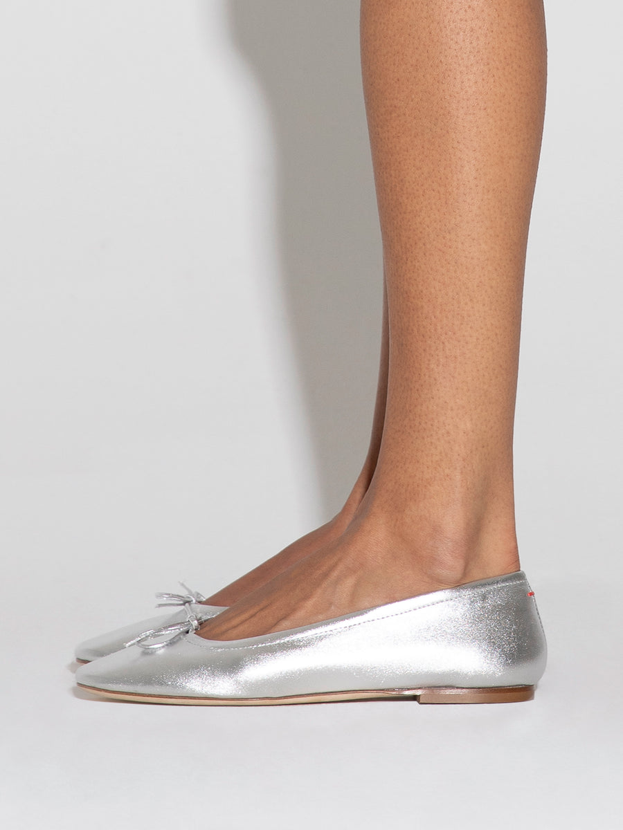 Delfina Leather Ballet Flats