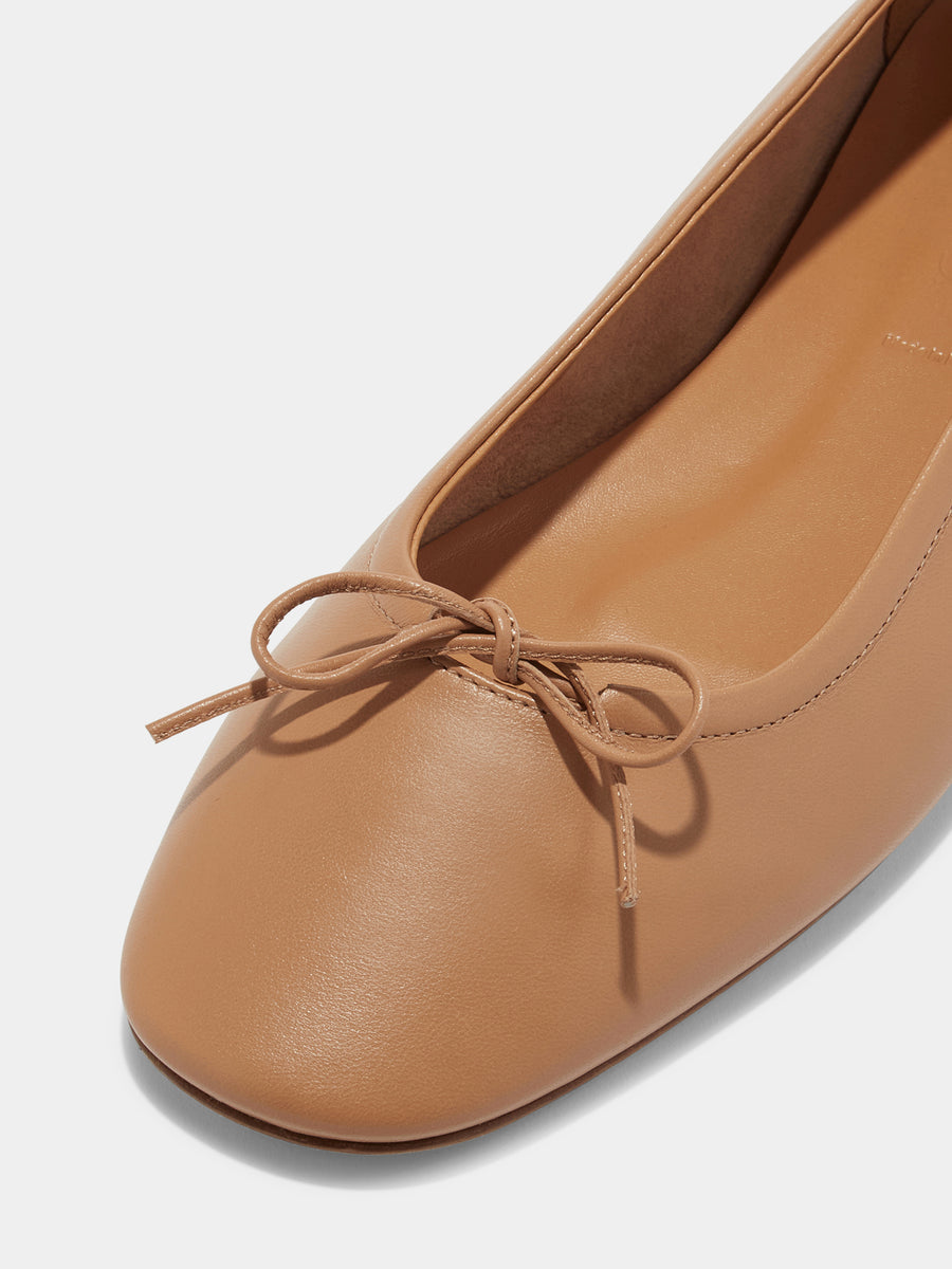 Delfina Leather Ballet Flats