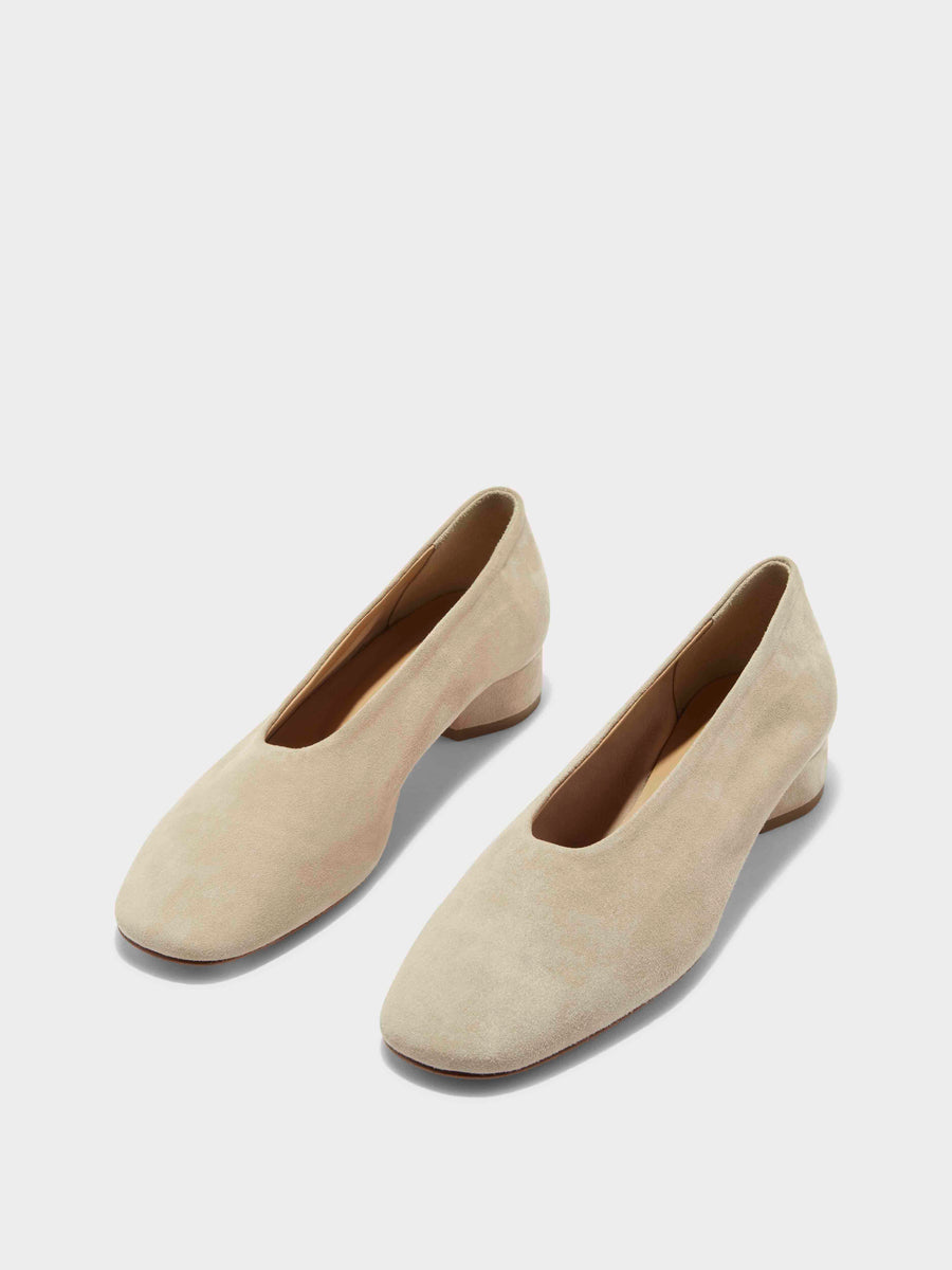 Delia Suede Ballet Flats