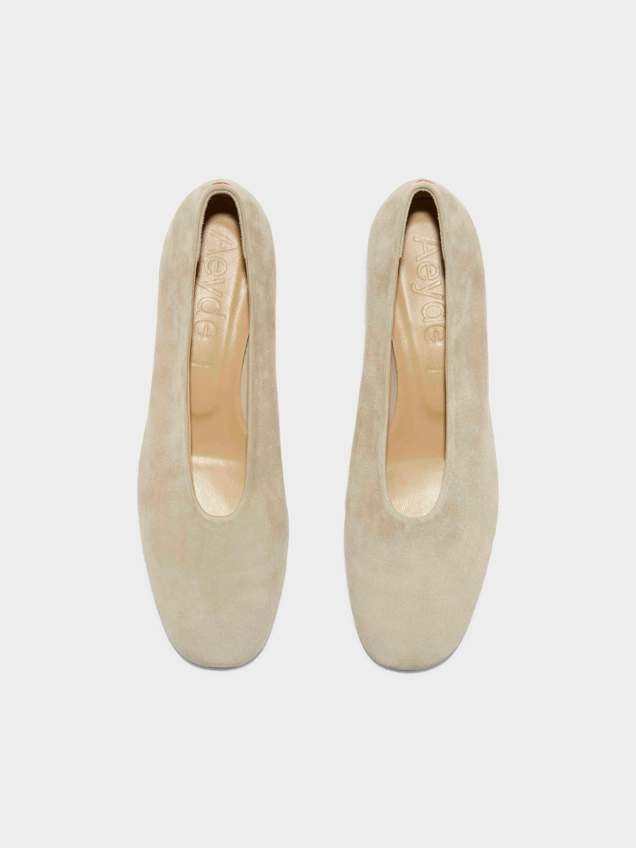 Delia Suede Ballet Flats