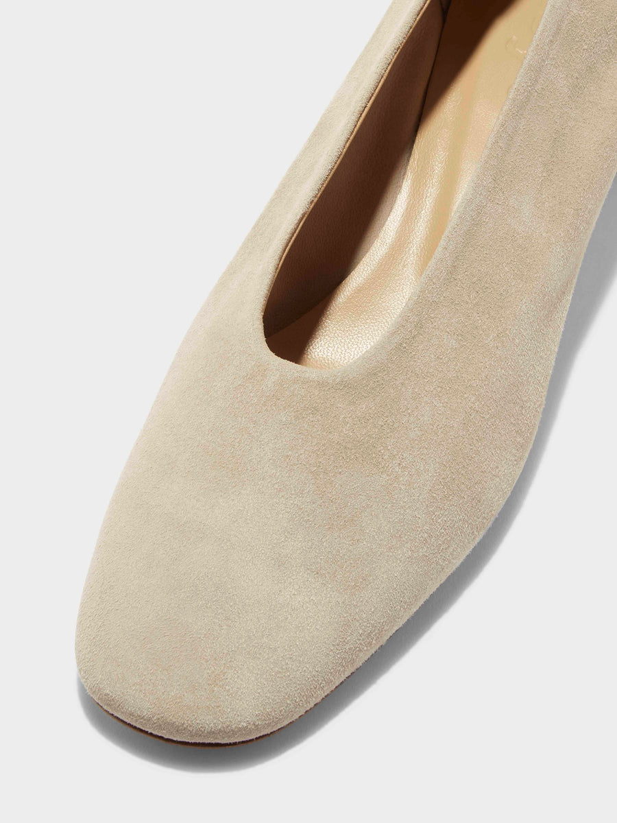 Delia Suede Ballet Flats