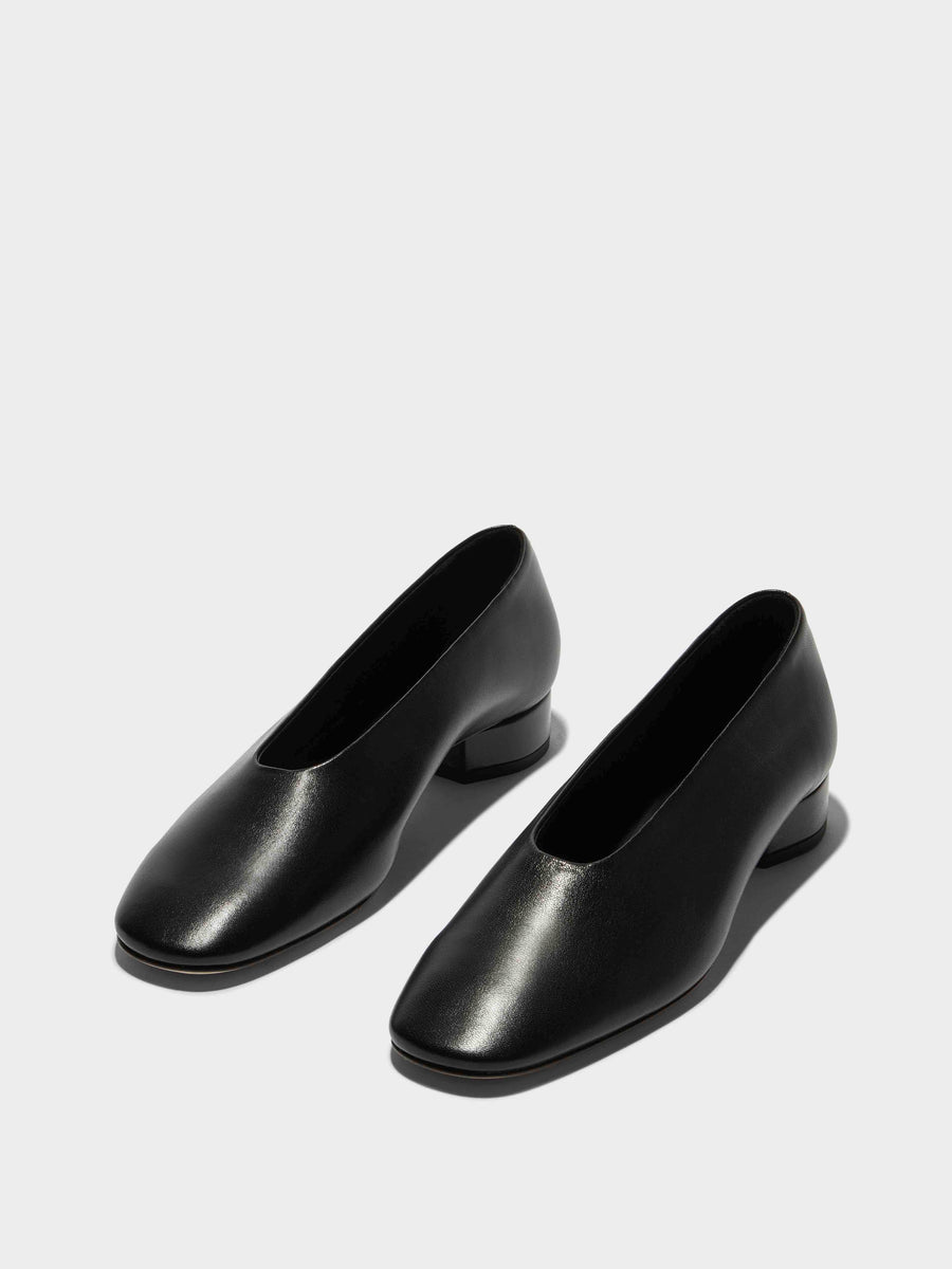 Delia Leather Ballet Flats