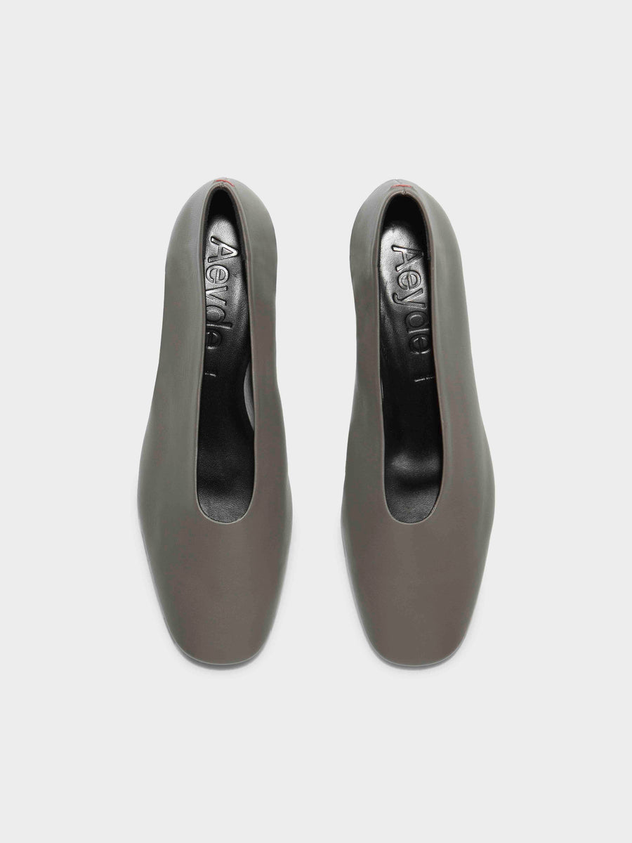 Delia Leather Ballet Flats