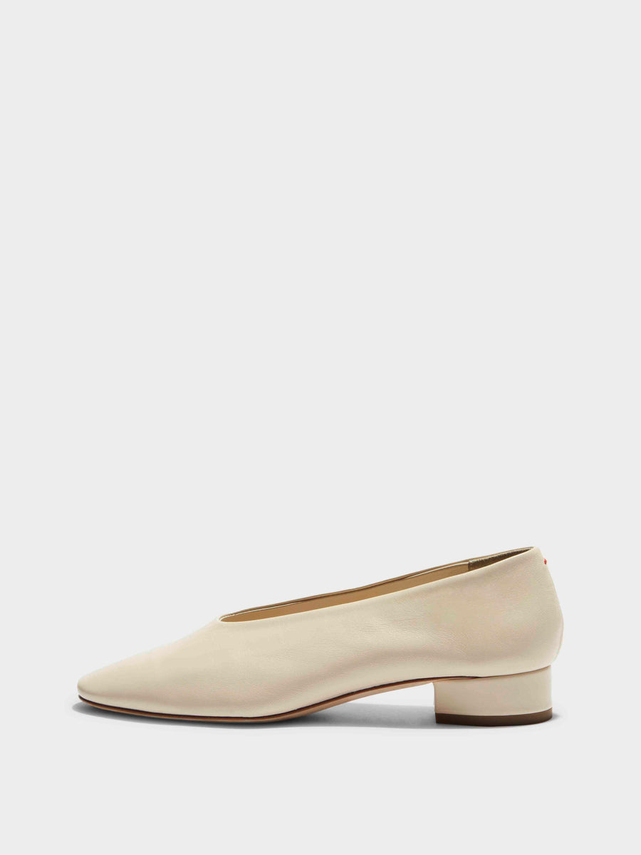 Delia Leather Ballet Flats