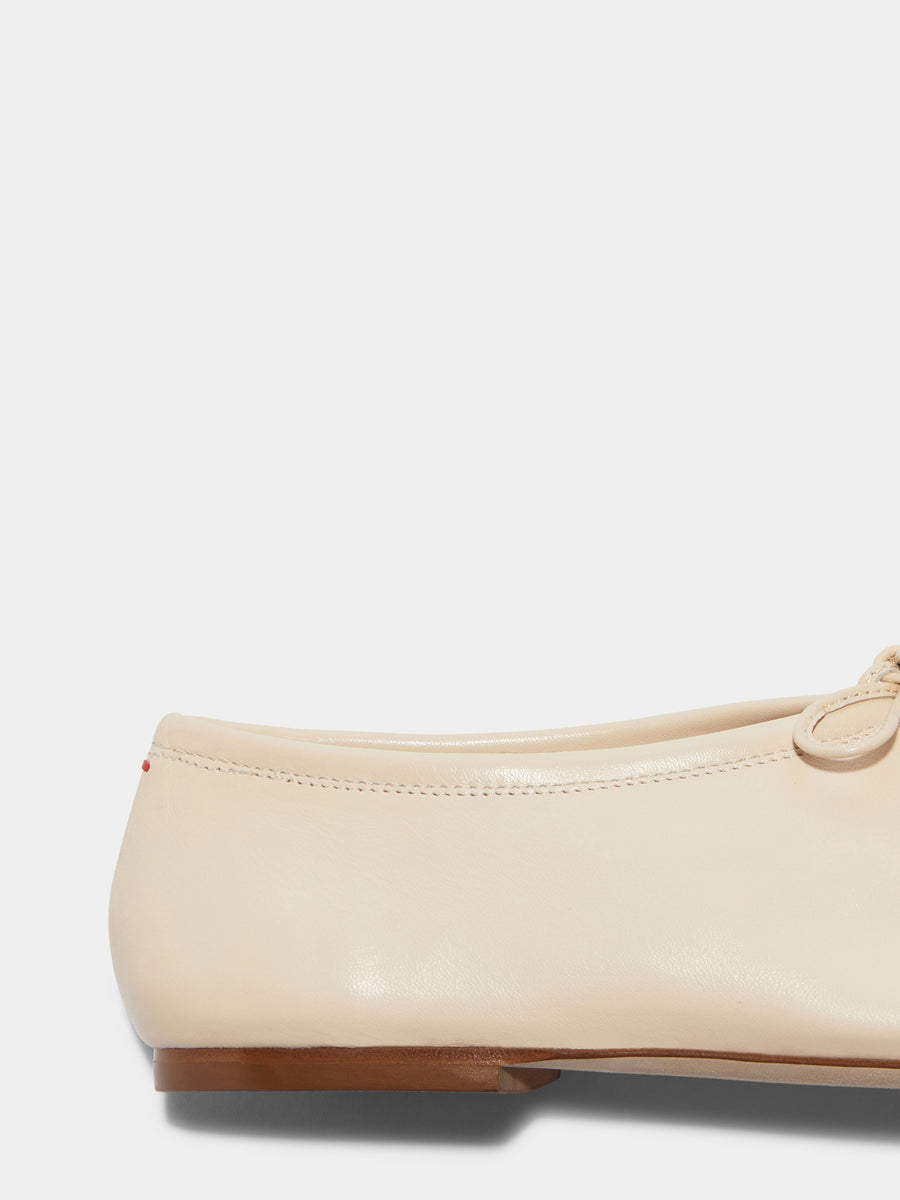 Della Leather Ballet Flats