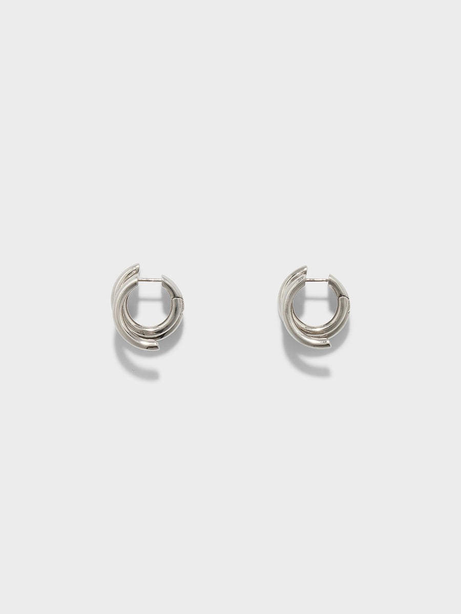 Dillon Palladium-Plated Hoop Earrings