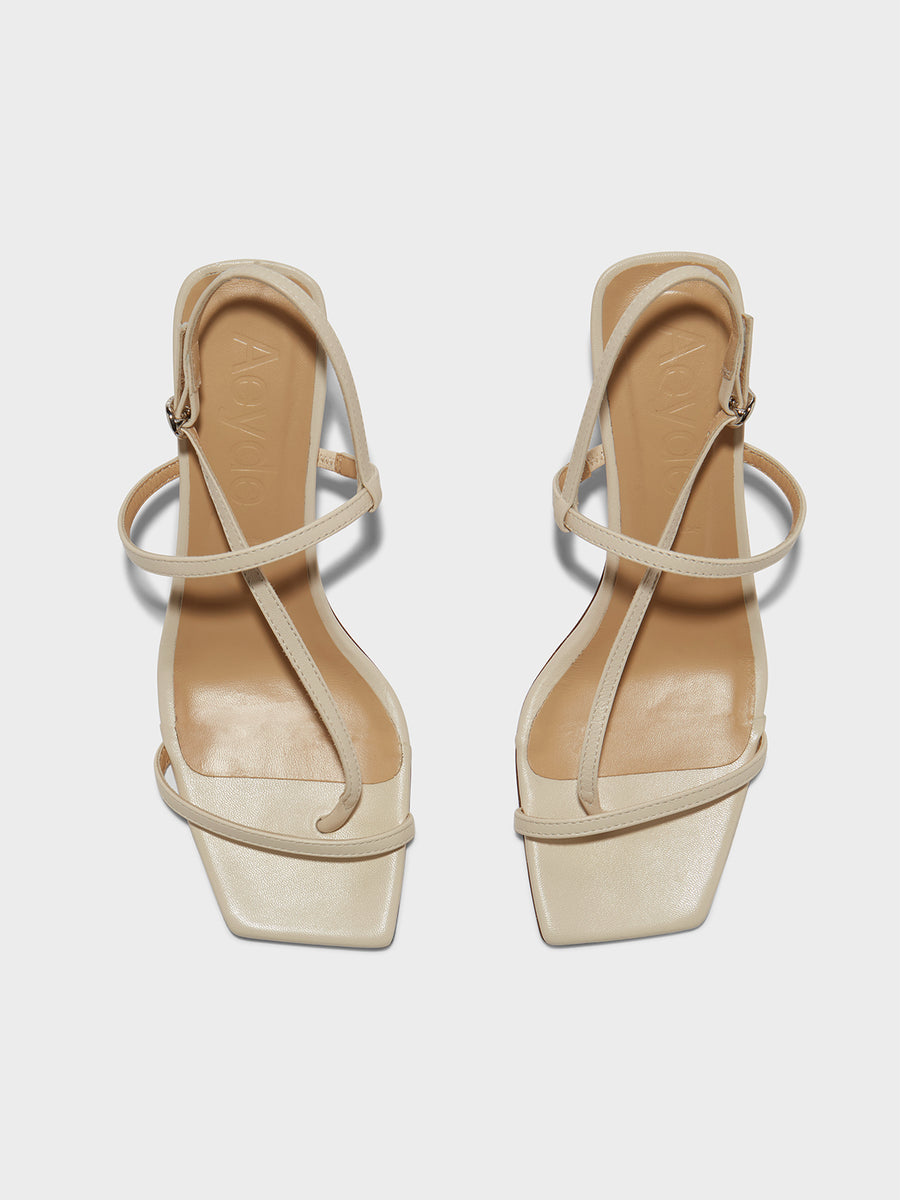 Elise Leather Toe-Post Sandals