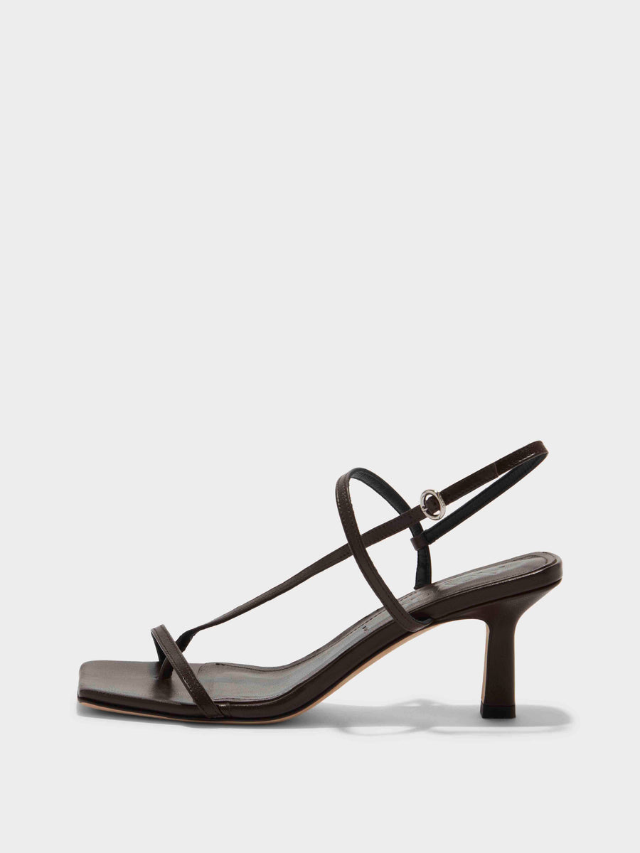 Elise Leather Toe-Post Sandals