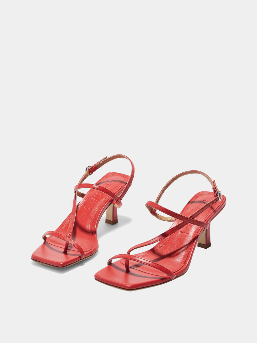 Elise Leather Toe-Post Sandals