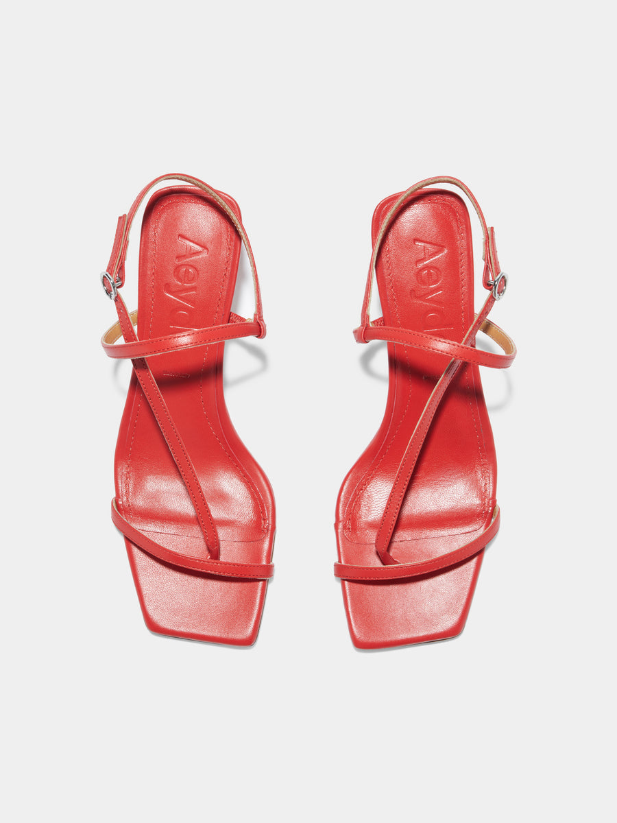 Elise Leather Toe-Post Sandals