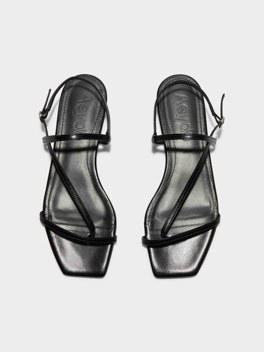 Ella Leather Toe-Post Sandals