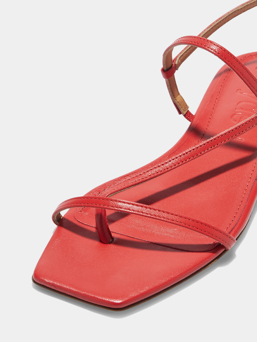 Ella Leather Toe-Post Sandals