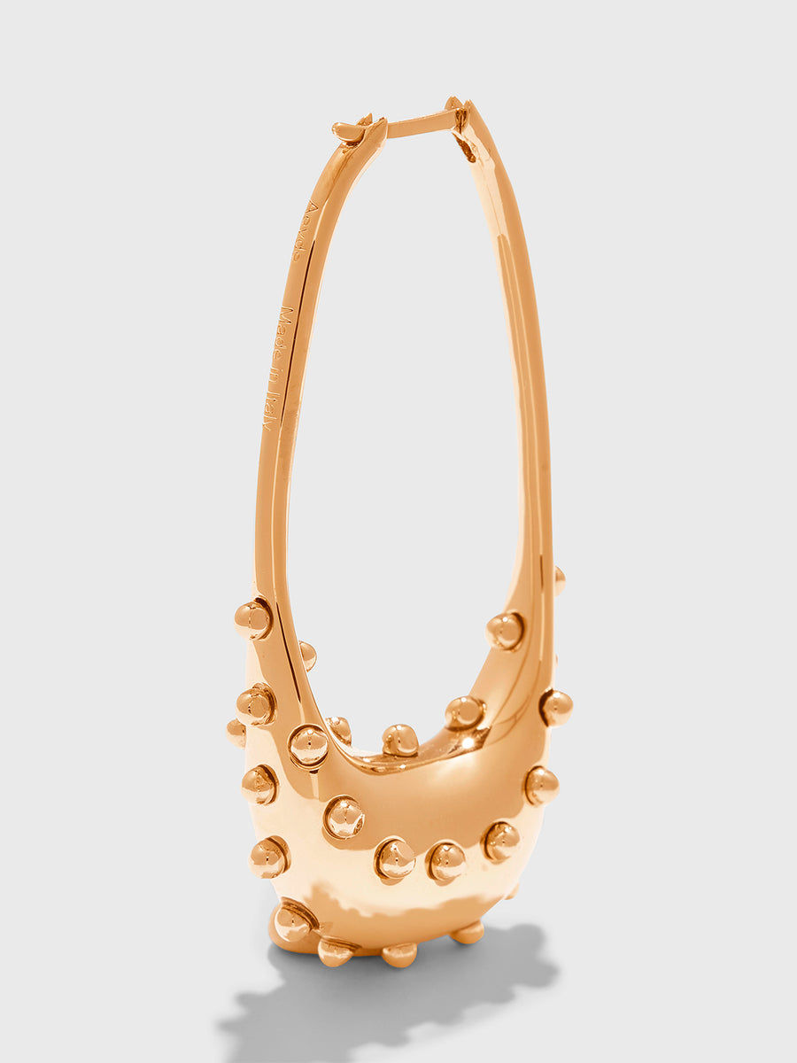 Ellen 18kt Gold-Plated Hoop Earrings