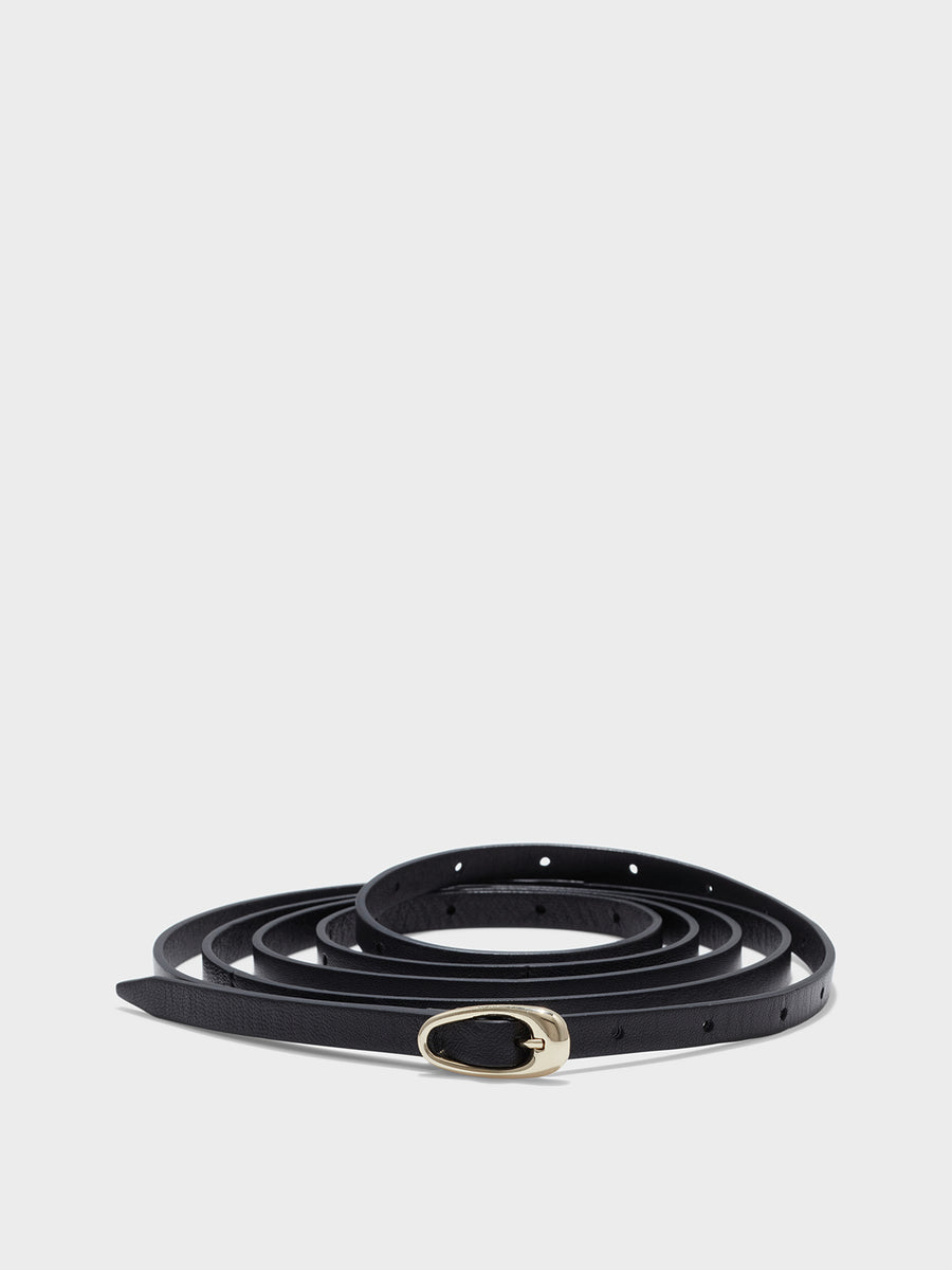 Ellie Double-Wrap Leather Belt